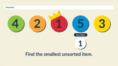 numbers one through ten in colored circles