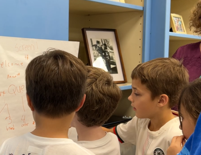 South Highlands Elementary Students participate in AI Challenge