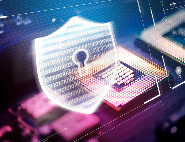 Cybersecurity Threat Protection Lock